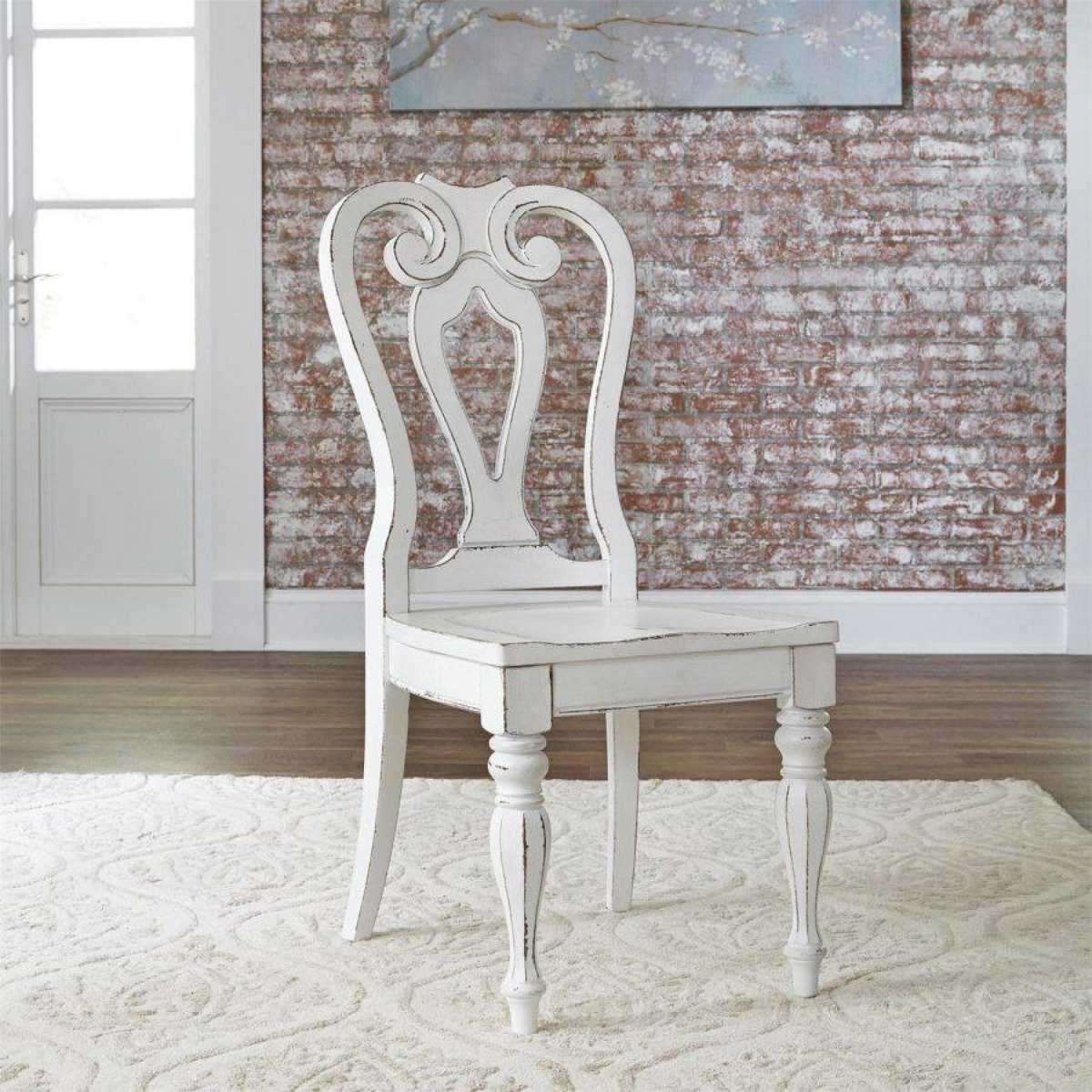 Magnolia Manor Splat Back Side Chair Chairs & Benches 6