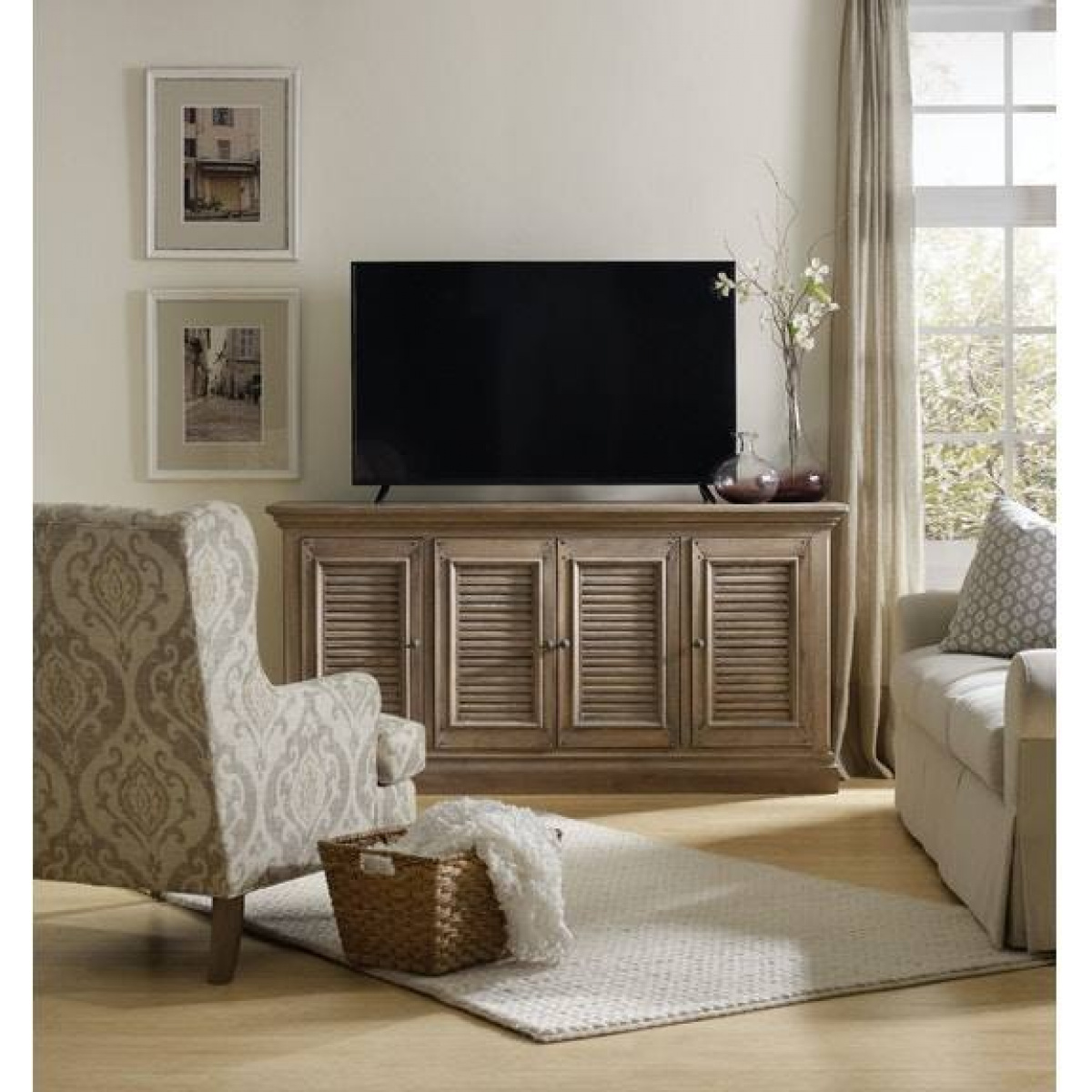 Home Entertainment Entertainment Console 72in Entertainment Stands Hooker Furniture 4