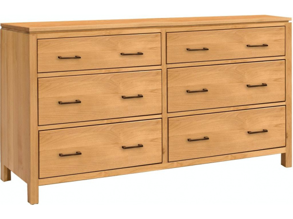2-West 6 Drawer Dresser Dressers Amish 3