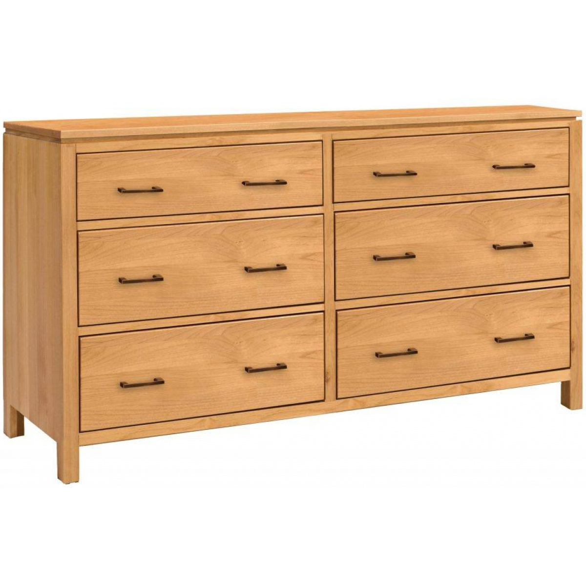 2-West 6 Drawer Dresser Dressers Amish 3