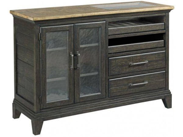 Plank Road Pleasant Hill Wine Server Dining Storage Kincaid Furniture