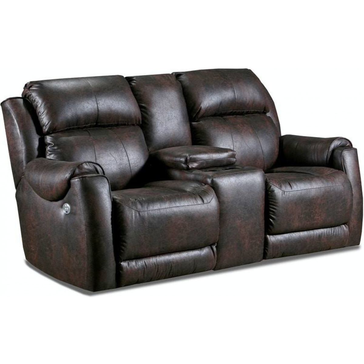 Safe Bet Reclining Sofa w/Console Loveseats Customizable 3