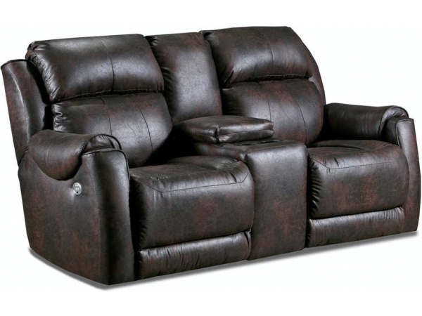 Safe Bet Reclining Sofa w/Console Loveseats Customizable 3