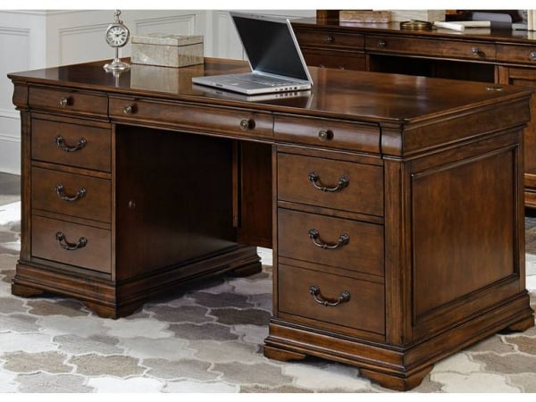Chateau Valley Jr Executive Desk Desks 4