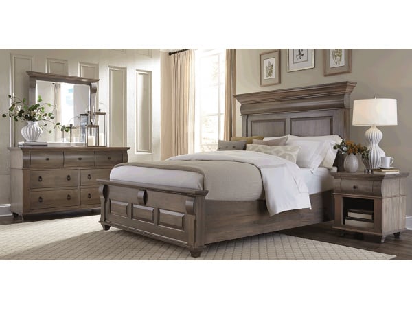 Bartletts Island King Panel Bed Beds Amish 3