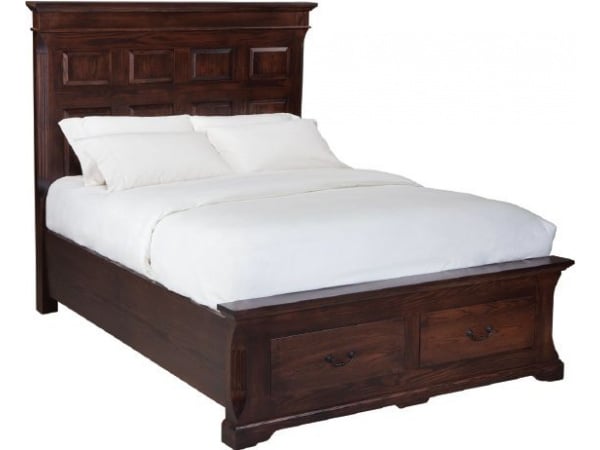 Palettes by Winesburg Longmeadow Traditional King Size Panel Headboard Beds Amish