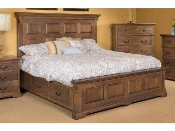 Longmeadow Panel Bed Beds Amish 6
