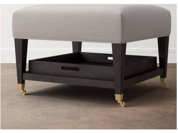 Kara Ottoman w/Tray Ottomans & Poufs 3