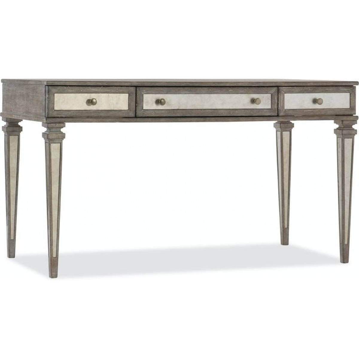 Rustic Glam Leg Desk Desks Hooker Furniture 3