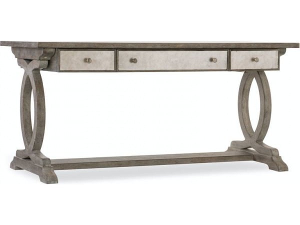 Rustic Glam Trestle Desk Desks Hooker Furniture