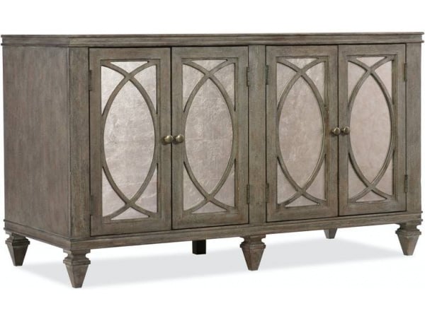 Rustic Glam Credenza Dining Storage Hooker Furniture
