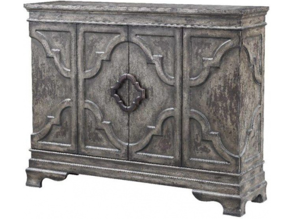 Coast to Coast Bi-Fold Door Media Credenza Entertainment Stands Coast To Coast Imports