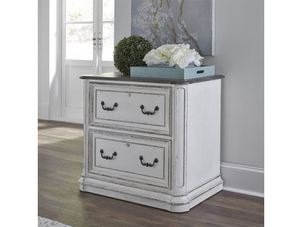 Magnolia Manor Jr Executive Media Lateral File Office Storage Liberty Furniture 3