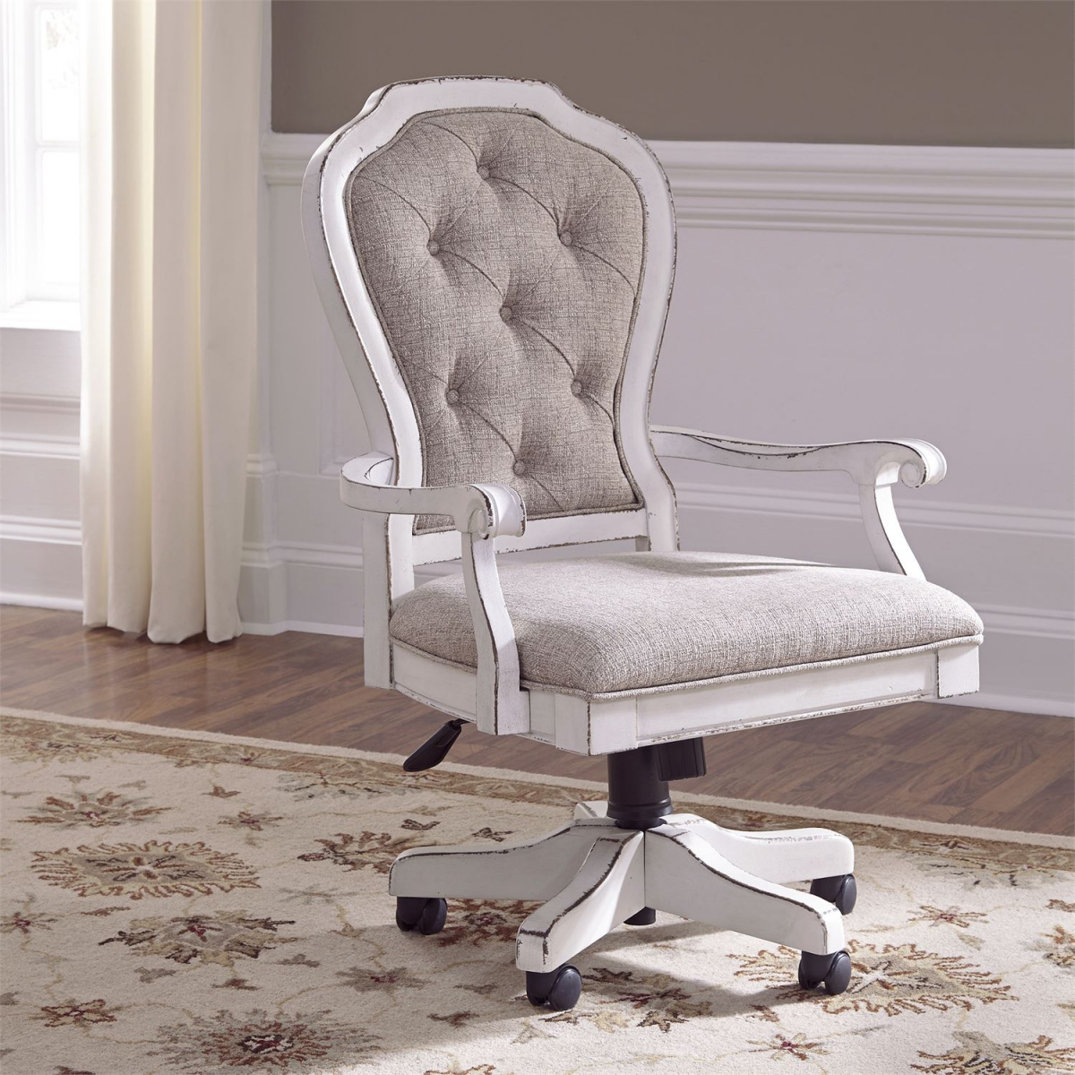 Magnolia Manor Jr Executive Desk Chair Office Chairs Liberty Furniture 6