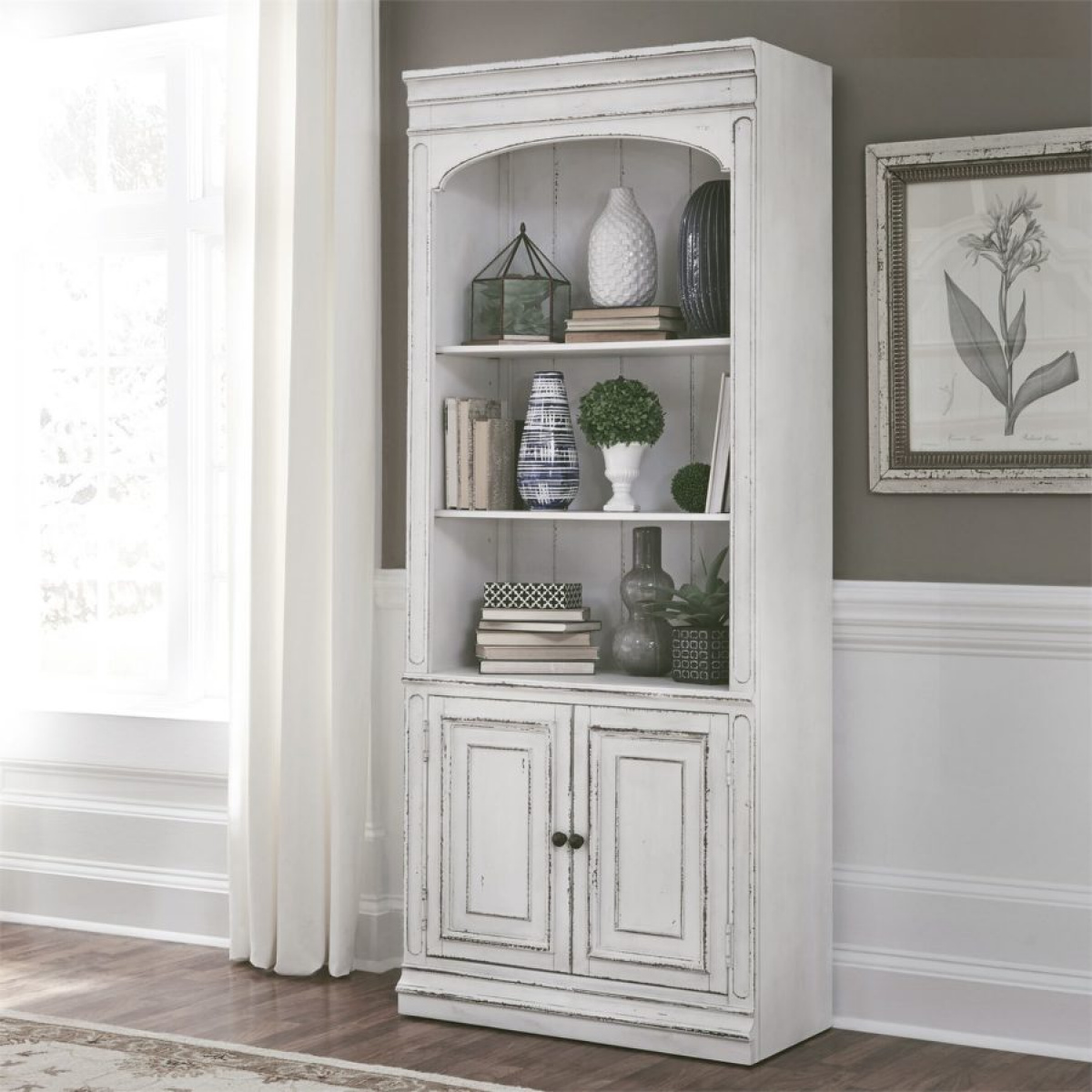 Magnolia Manor Bunching Bookcase Bookcases Liberty Furniture 8