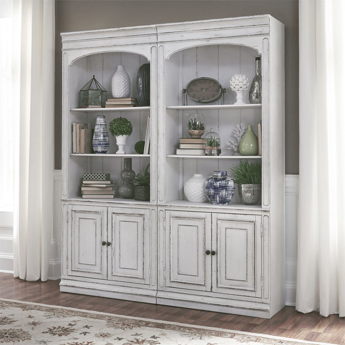 Magnolia Manor Bunching Bookcase Bookcases Liberty Furniture 10
