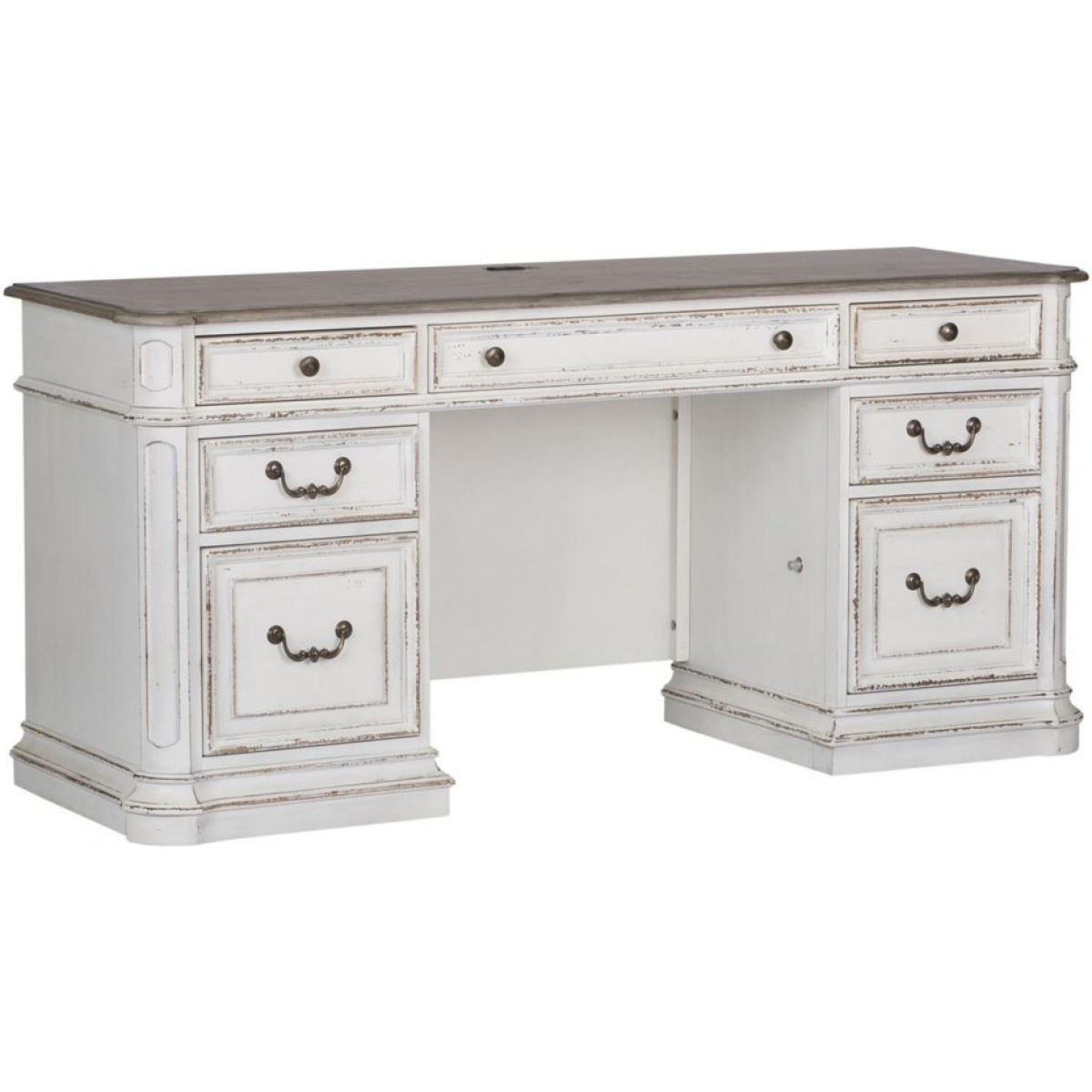 Magnolia Manor Credenza Desks Liberty Furniture 4
