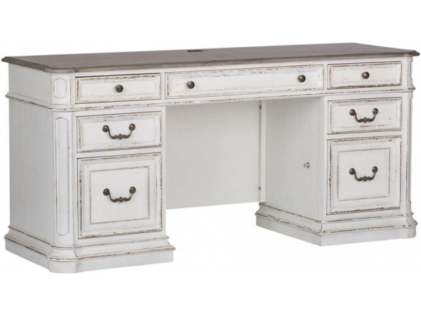 Magnolia Manor Credenza Desks Liberty Furniture 3