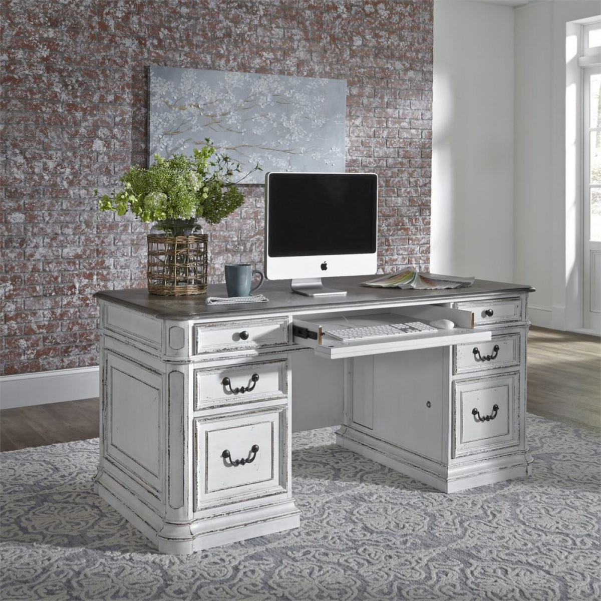 Magnolia Manor Desk Desks Liberty Furniture 6