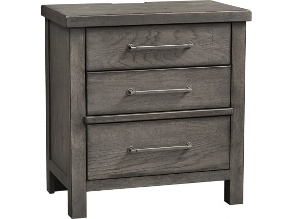 Modern Farmhouse 3 Drawer Night Stand Nightstands Liberty Furniture 5