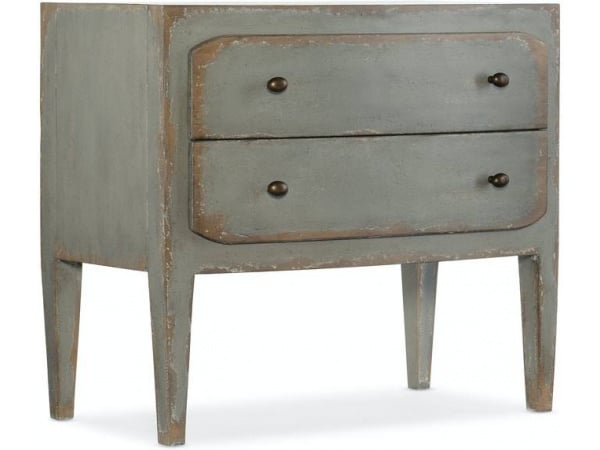Ciao Bella Two-Drawer Nightstand Nightstands Hooker Furniture