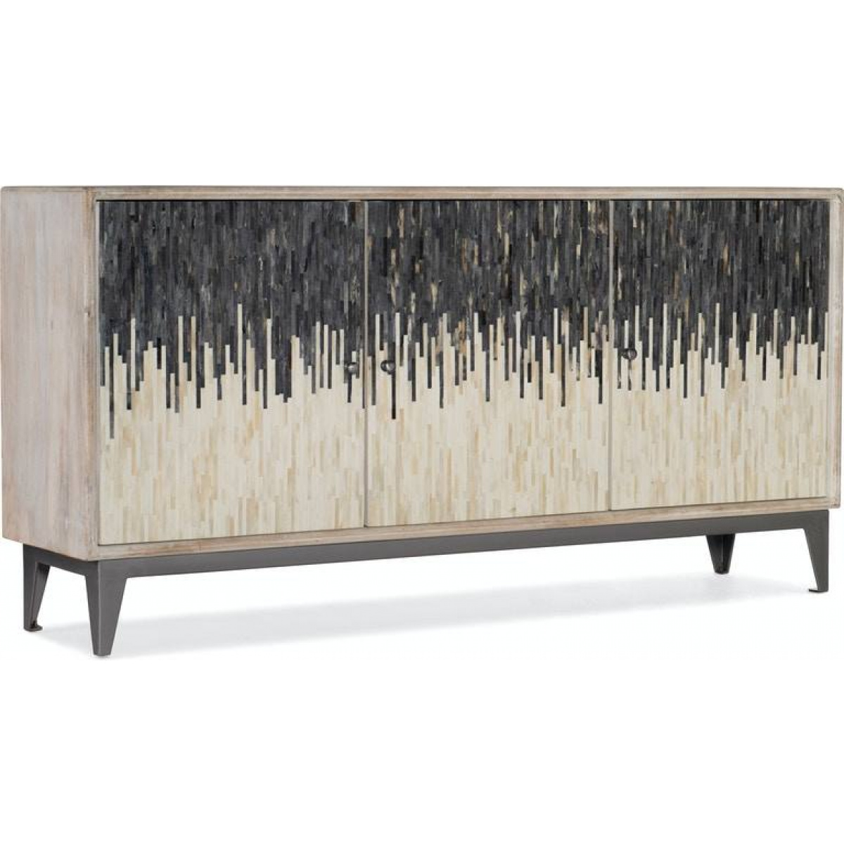 5936-55 Three Door Console Entertainment Stands Hooker Furniture 4