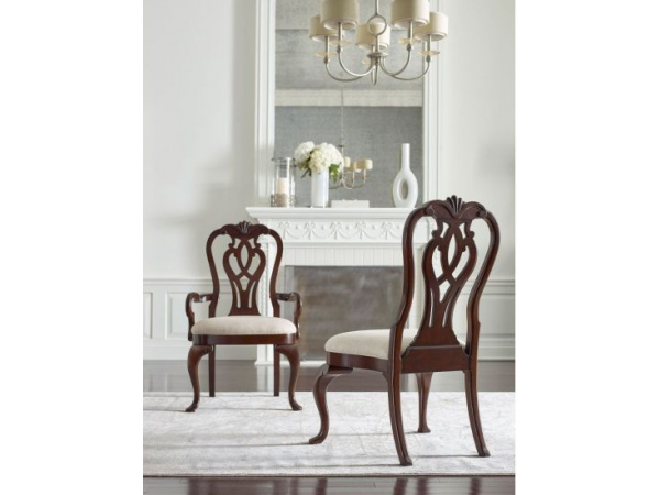 Hadleigh Queen Anne Side Chair Chairs & Benches Kincaid Furniture 3