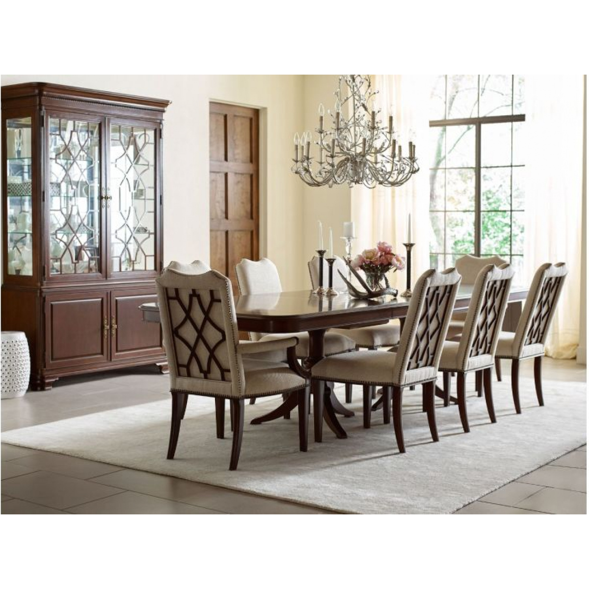 Hadleigh Upholstered Arm Chair Chairs & Benches Kincaid Furniture 6