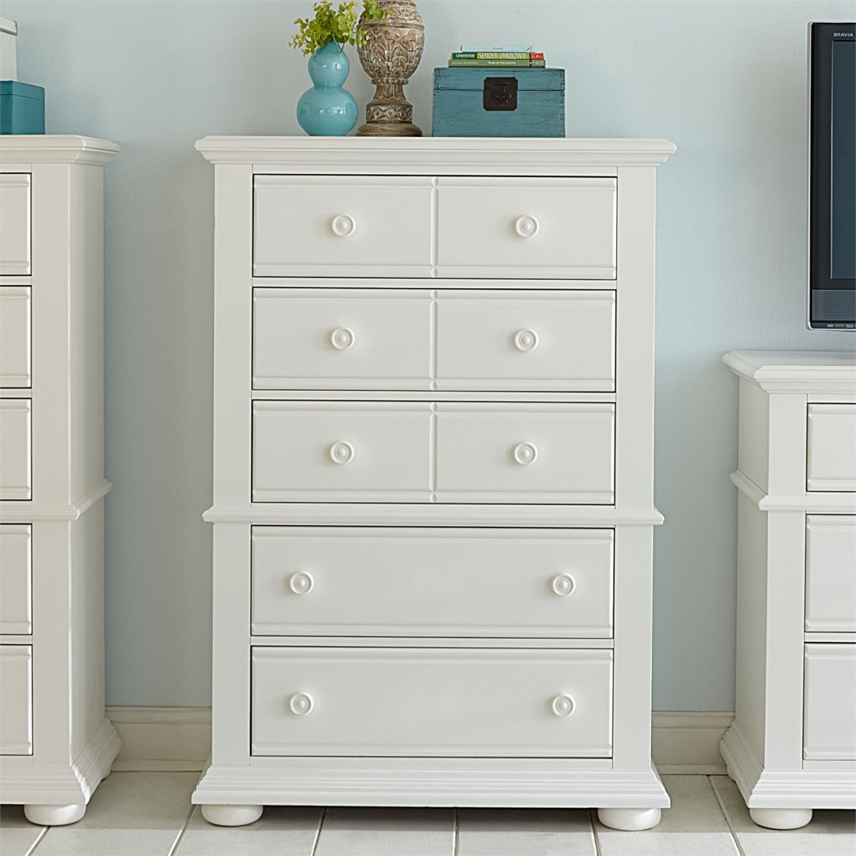 Summer House I 5 Drawer Chest Chests Liberty Furniture 5