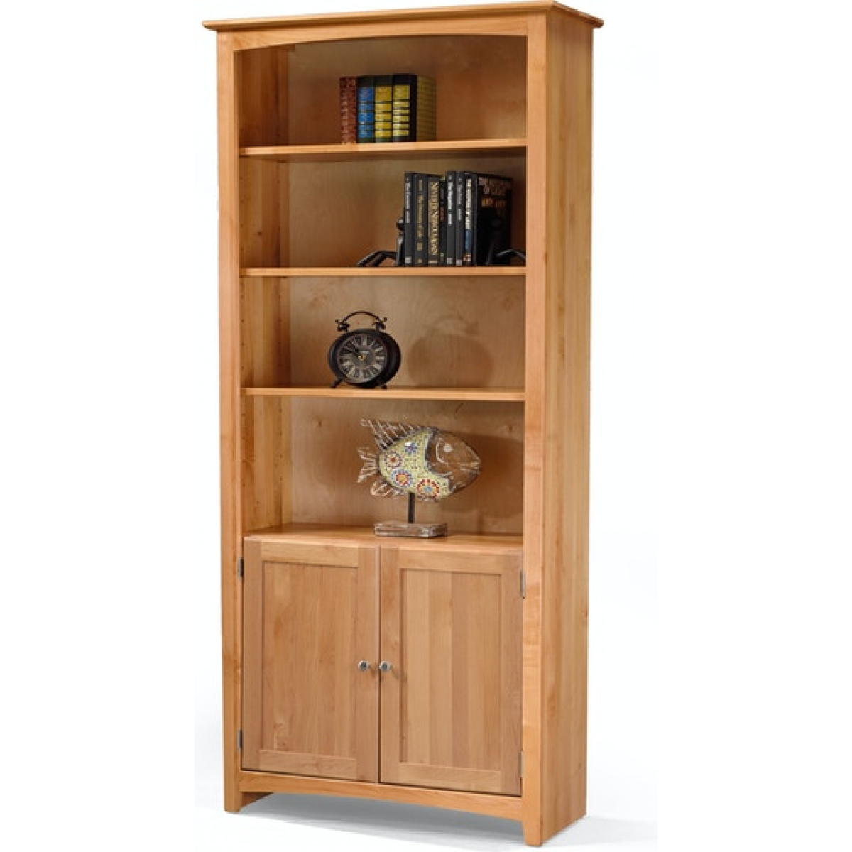Alder Bookcase 36 x 84 Bookcases Amish 2