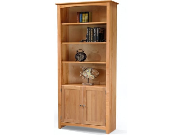 Alder Bookcase 36 x 84 Bookcases Amish