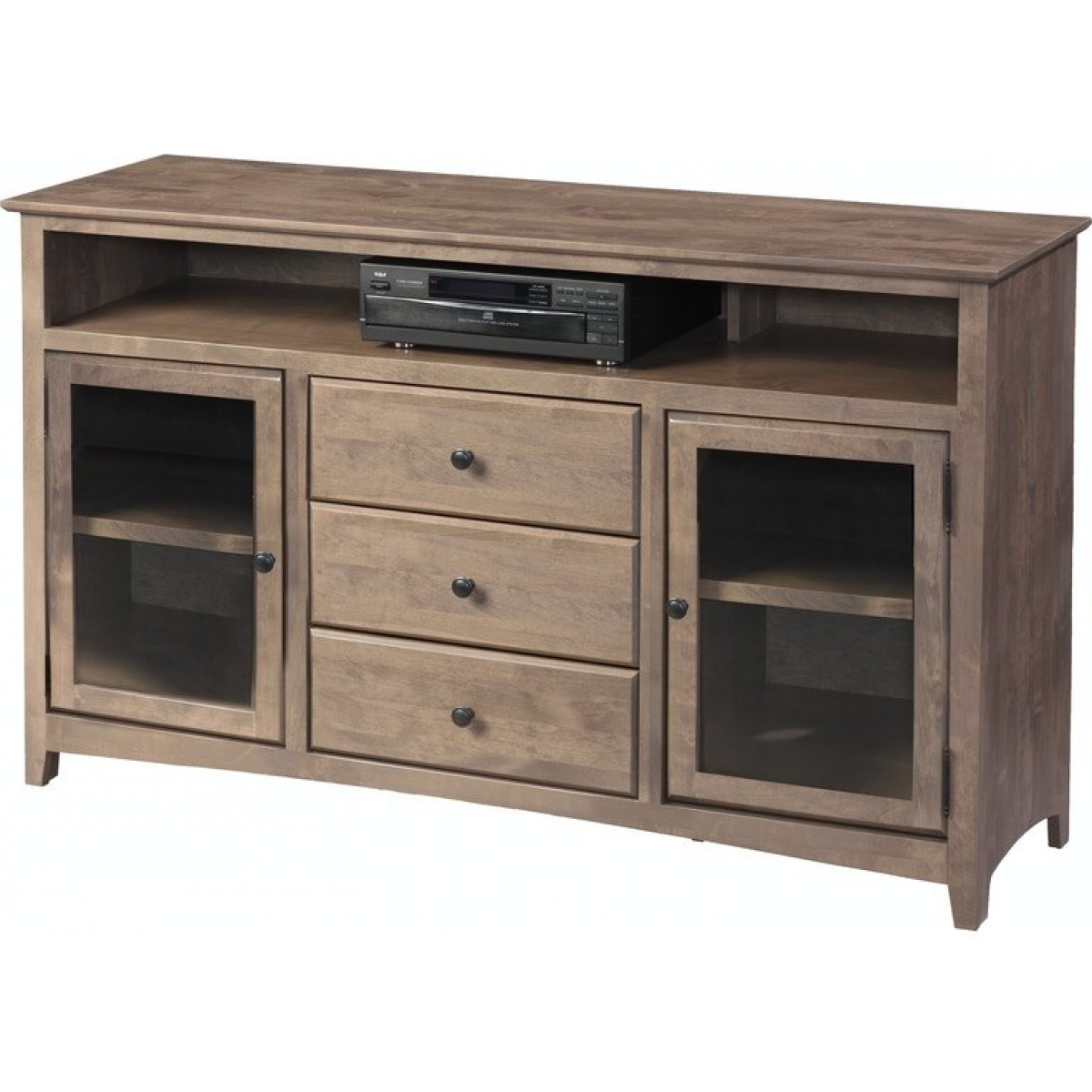 TV Console 62 Inch Entertainment Stands Amish 2