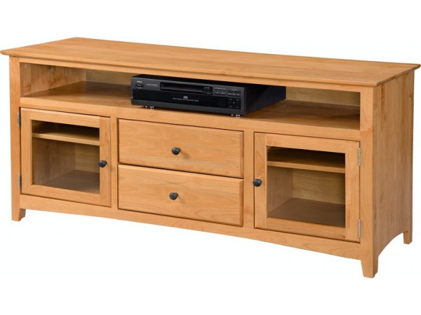 TV Console 72 Inch 6872X Entertainment Stands Amish 3
