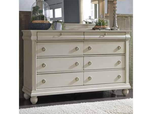 Rustic Traditions II (689-BR) 8 Drawer Dresser Dressers Liberty Furniture 3