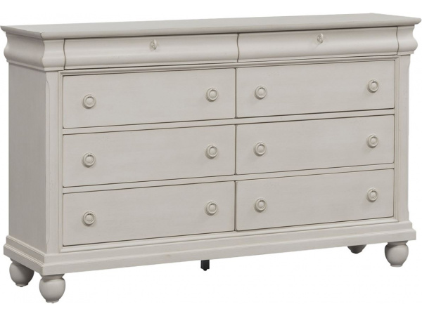 Rustic Traditions II (689-BR) 8 Drawer Dresser Dressers Liberty Furniture