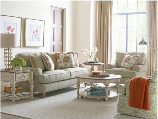 Weatherford Bolton Round Cocktail Table Cocktail & Coffee Tables Kincaid Furniture 2