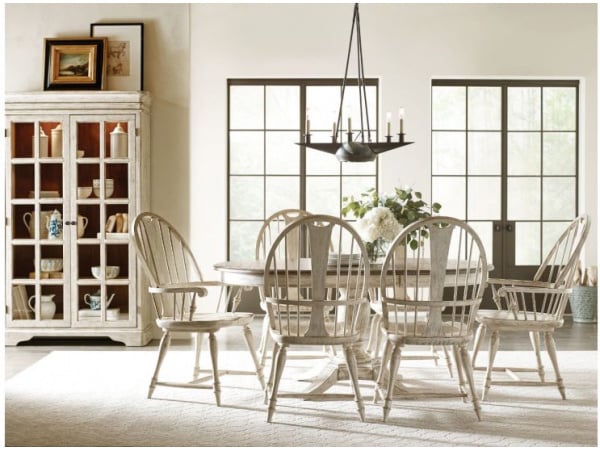 Weatherford – Cornsilk Baylis Arm Chair Chairs & Benches Kincaid Furniture 3