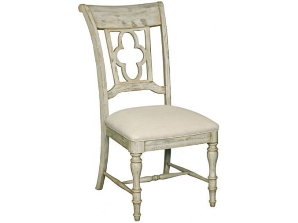 Weatherford – Cornsilk Weatherford Side Chair Chairs & Benches Kincaid Furniture