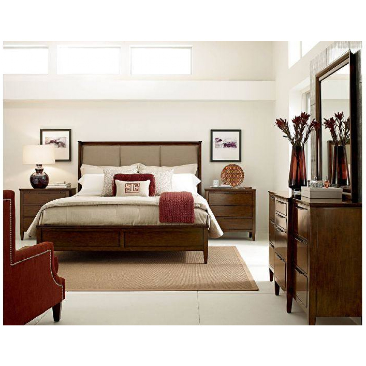 Elise Queen Spectrum Bed Beds Kincaid Furniture 4