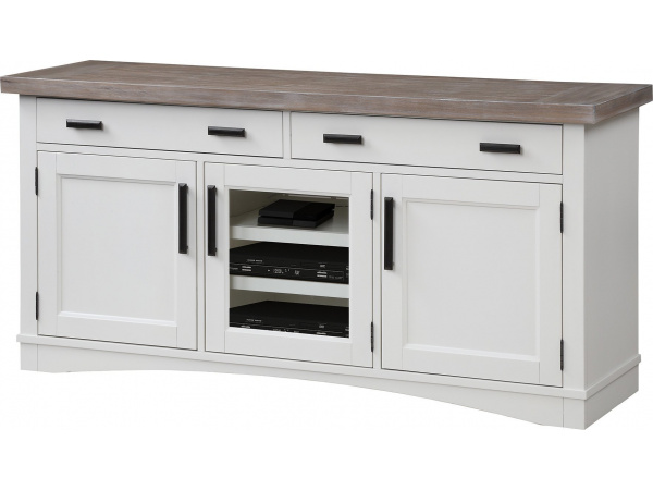Americana Modern – Cotton 63 In. Tv Console Entertainment Stands Parker House