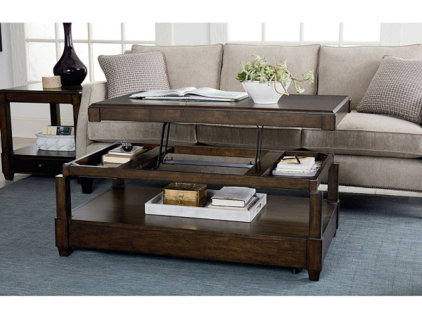 Halsey Rectangular Lift Top Coffee Table Cocktail & Coffee Tables Hammary