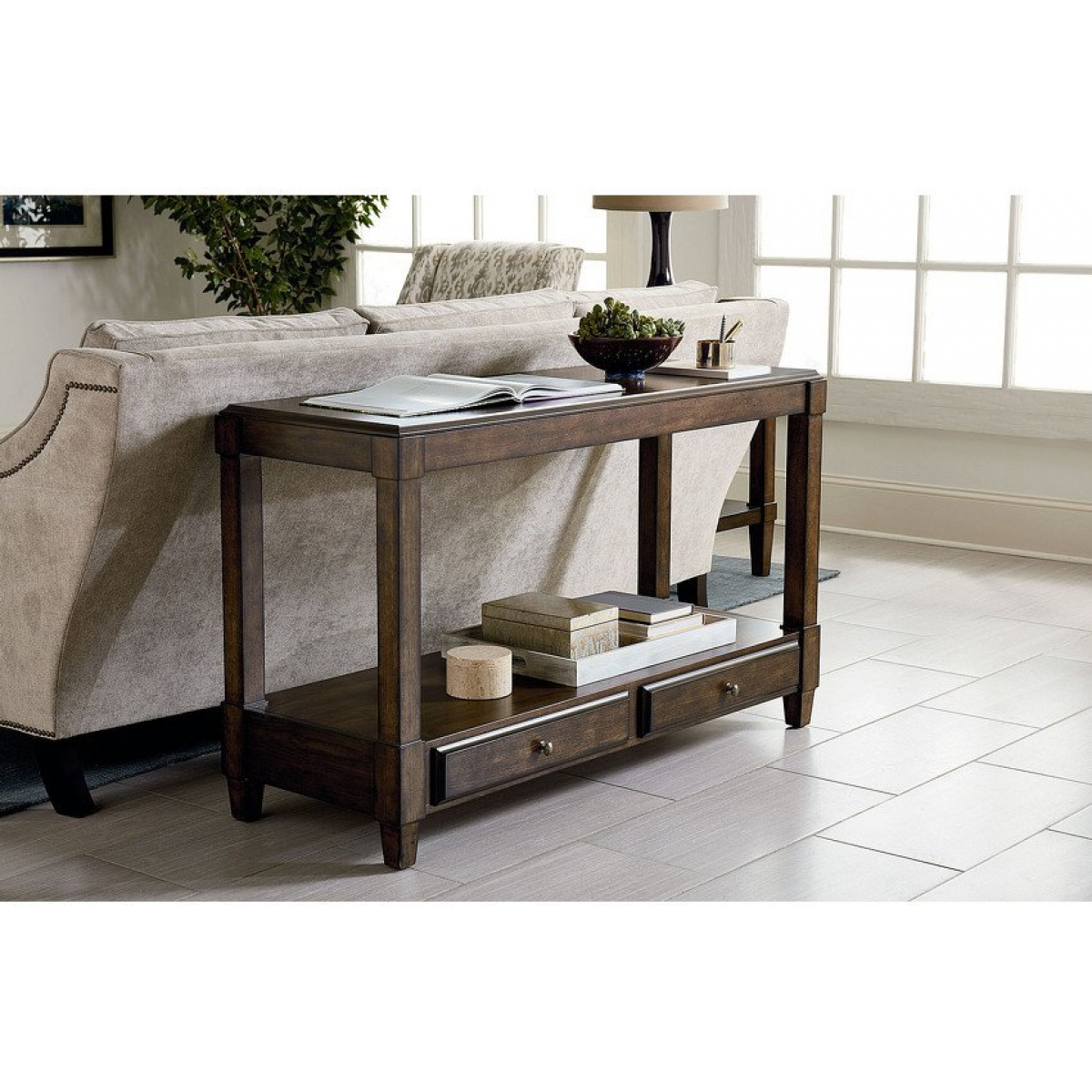 Halsey Sofa Table Sofa Tables Hammary 2
