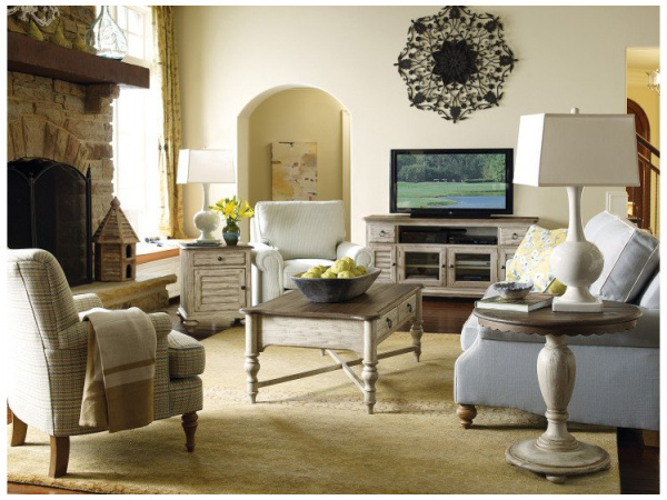 Weatherford Cocktail Table Cocktail & Coffee Tables Kincaid Furniture