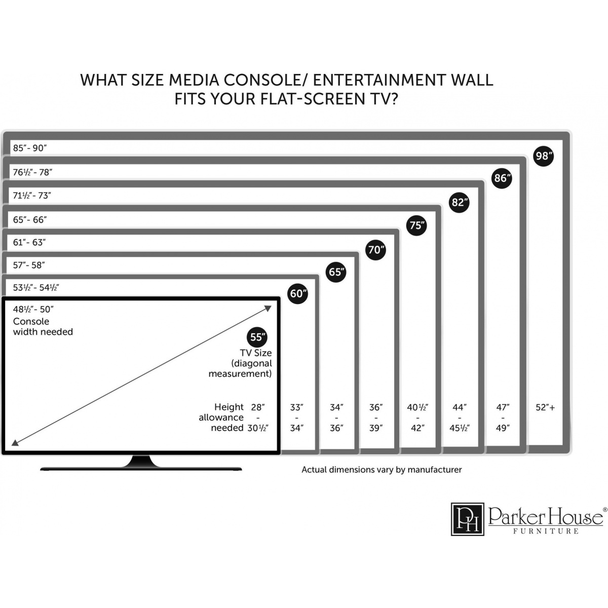 Americana Modern – Dove 92 In. Tv Console With Hutch And Led Lights Entertainment Stands Parker House 4