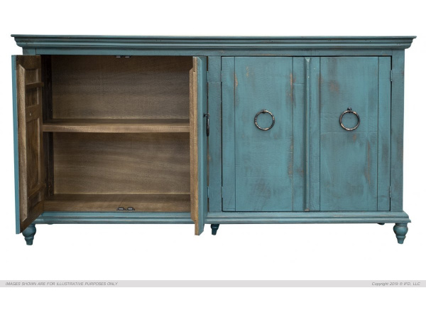990 Capri Green Console Table Entertainment Stands International Furniture Direct