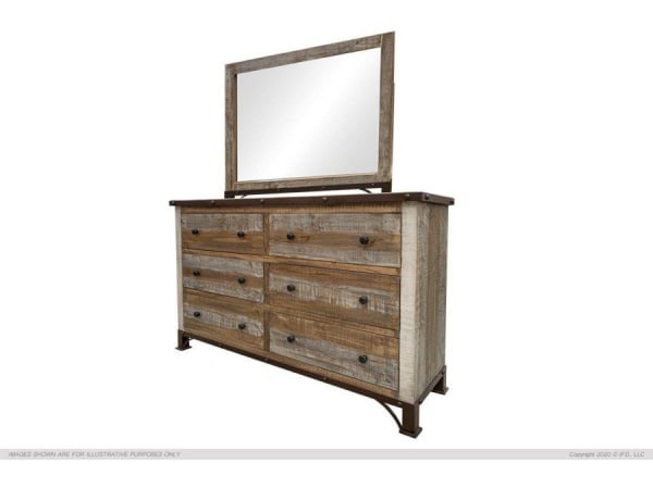 IFD966DSR 6 Drawer Dresser Dressers International Furniture Direct