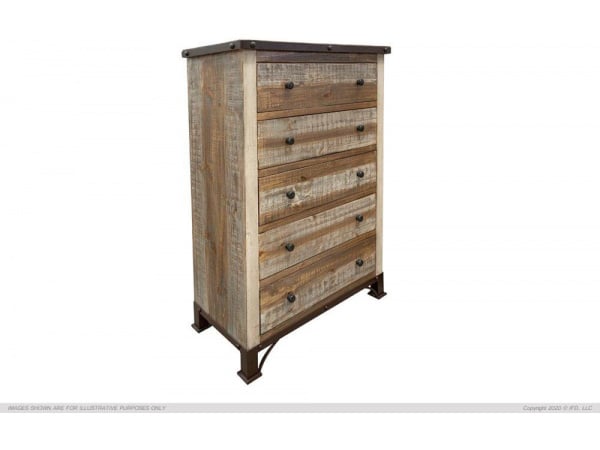 IFD966CHEST 5 Drawer Chest Chests International Furniture Direct