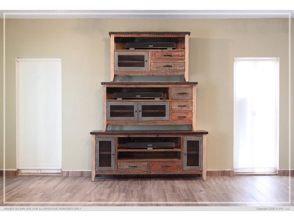 Antique 52 Inch TV Stand Entertainment Stands International Furniture Direct 3