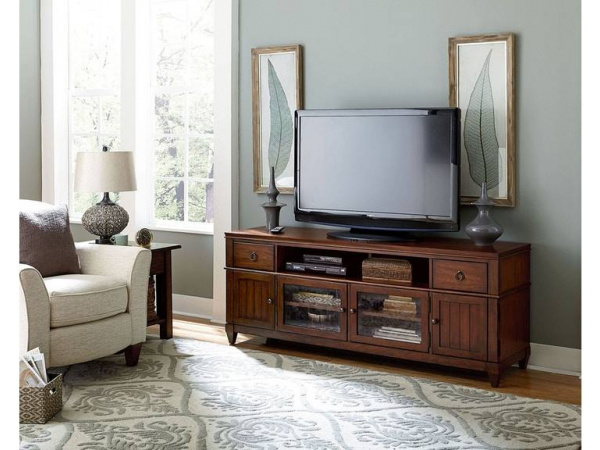Sunset Valley Entertainment Console Entertainment Stands Hammary 3