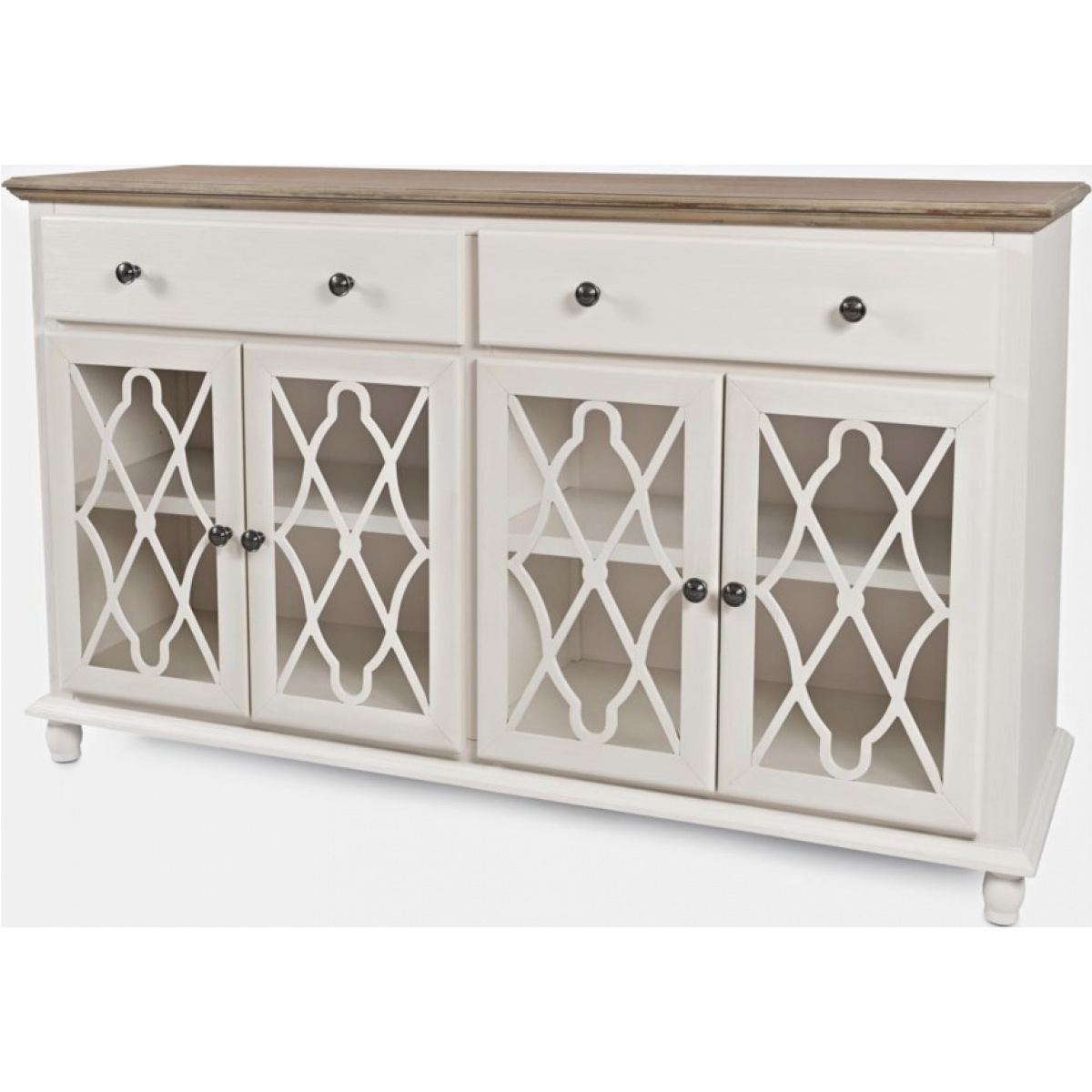 Aurora Hills 4-Door Accent Chest Entertainment Stands Jofran 5